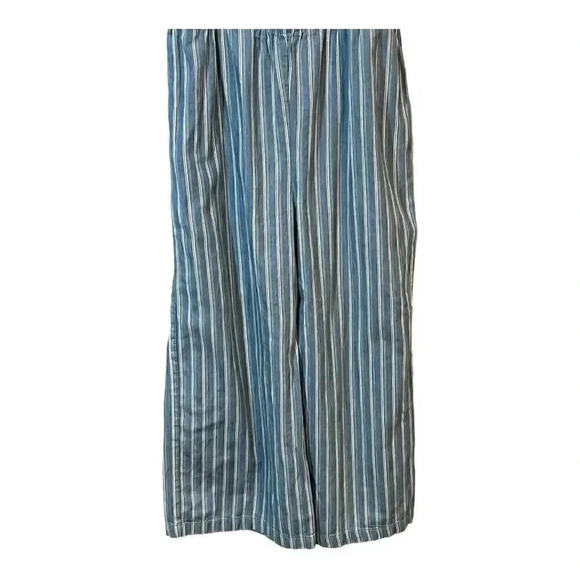 Sugar + Lips jumpsuit size XS spaghetti stripes, smocking EUC - Picture 4 of 12